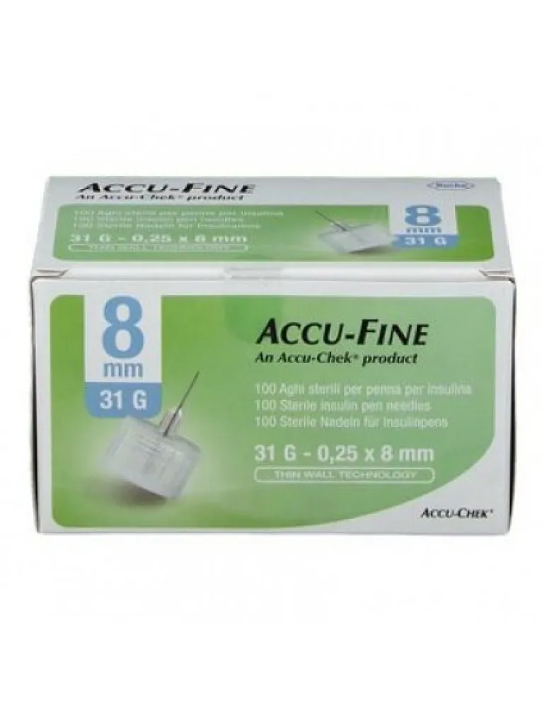 Ago Accu-fine G31 8mm 100 Pezzi