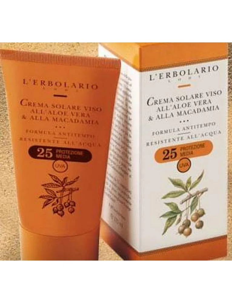 L'Erbolario Crema Solare Aloe e Madamia Spf25
