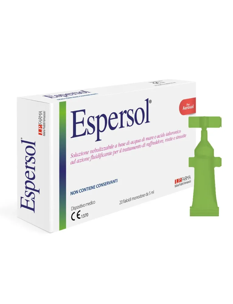 Espersol Soluzione Nebulizzabile A Base Di Acqua Di Mare E Acido Ialuronico 20 Fiale 5ml