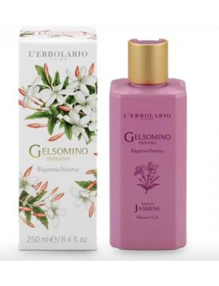 L'Erbolario Gelsomino Indiano Bagnoschiuma 250ml