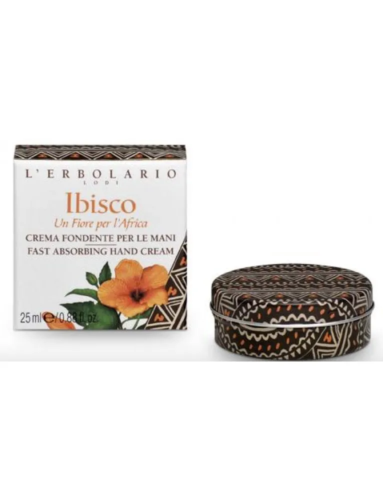 L'Erbolario Ibisco Crema Fondente Mani 25ml