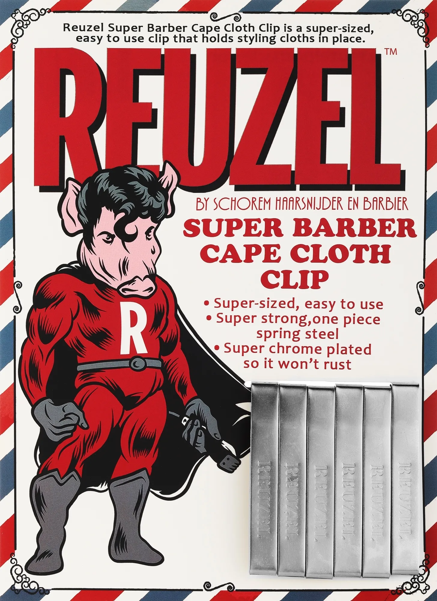 Clip per mantella da parrucchiere