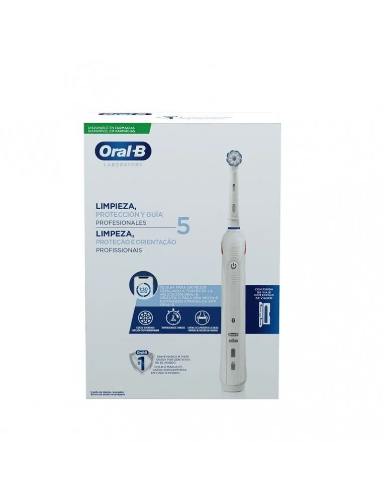 Oral-B Laboratory 5  Spazzolino Elettrico Pulizia e Protezione per Spazzolamento Professionale