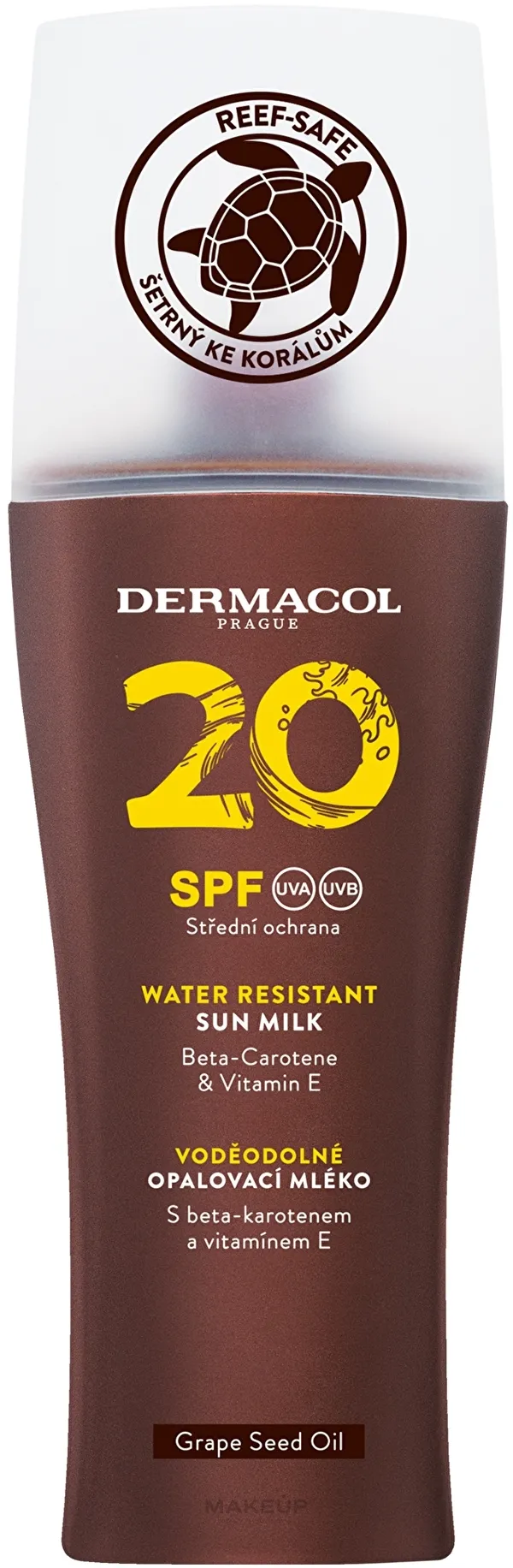 Dermacol Water Resistant Sun Milk SPF 20 Spray