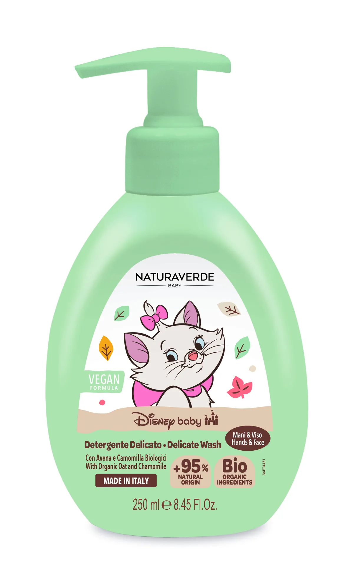 Detergente ultra delicato per viso e corpo